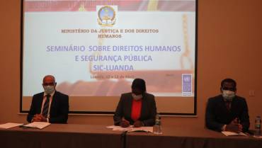 EFECTIVOS DO SIC ABORDAM DIREITOS HUMANOS E SEGURANÇA PÚBLICA EM SEMINÁRIO